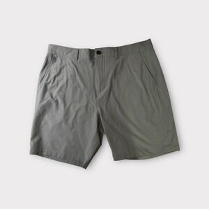 Free Fly Mens Size 34 Gray Hybrid Stretch Shorts Lightweight Casual Active